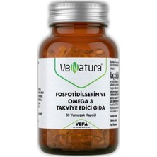 Venatura Fosfotidilserin ve Omega-3 30 Yumuşak Kapsül Yetişkinler İçin Takviye Edici Gıda
