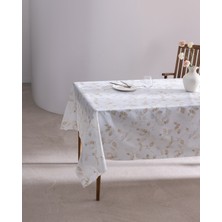 Madame Coco Celeste Masa Örtüsü - Bej - 100X140 cm