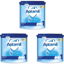 Aptamil 1 Bebek Sütü 350 gr 0-6 Ay Akıllı Kutu X3 Adet