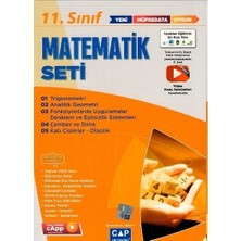 Çap Yayınları 11. Sınıf Matematik Anadolu Seti Yeni Müfredat Uygun Hedef Yaş Grubu İçin