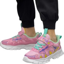 Fiero Mien Kız Çocuk Okul Pembe Günlük Spor Sneaker Ayakkabı