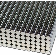 Dünya Magnet 100 Adet 4mm Çap 1,5mm Kalınlık Yuvarlak Neodyum Mıknatıs Süper Güçlü Malzeme