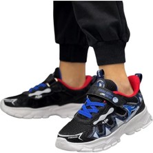 Fiero Mien Erkek Çocuk Okul Siyah-Saks Günlük Spor Sneaker Ayakkabı