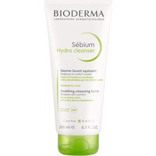 Store Bioderma Sébium Hydra Kurutucu Etki Altındaki Akne Eğilimli Hassas Ciltler Balm Dokulu Temizleyici 200 ml