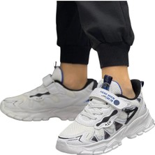 Fiero Mien Unisex Beyaz Çocuk Okul Günlük Sneaker Ayakkabı