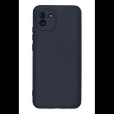 Varsoph Samsung Galaxy A03 Kılıf Nano Içi Kadife Silikon - Lacivert