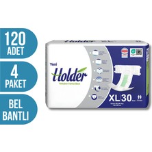 Holder Belbantlı Hasta Bezi Xlarge Beden 120 Adet