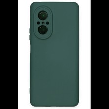 Varsoph Huawei Nova 9 Se Kılıf Nano Içi Kadife Silikon - Koyu Yeşil