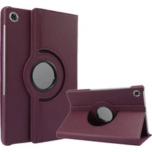 Store Lenovo Tab M10 TB311FU Kılıf 360 Tablet Deri Kılıf - Mürdüm