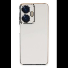 Varsoph Realme C55 Kılıf Volet Silikon - Beyaz