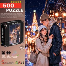 Soi Craft 500 Parça Puzzle Şehrin Işıkları ve Sen # 957