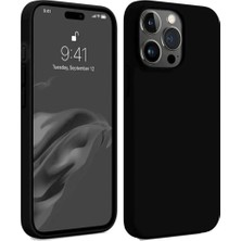 Store Apple iPhone 15 Pro Kılıf First Silikon - Siyah