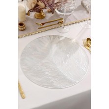 Store 6’lı Amerikan Servisi Supla Yuvarlak Gümüş 38 cm – ACR-622/20