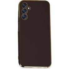 Efnaz Style Samsung Galaxy M14 5g Kılıf Volet Silikon - Siyah