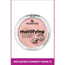 Essence Mattifying Kompakt Pudra No: 10 – Light Beige