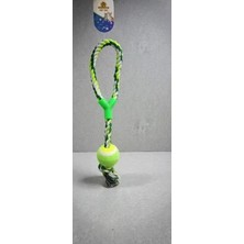 Catmania Çekme Halatlı Tenis Topu Yeşil