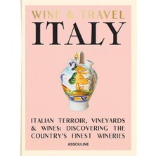 Assouline Wine-Travel Italy Sert Kapaklı Lüks Kitap