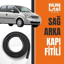 Opel Meriva (2003-2006) Sağ Arka Kapı Fitili-A KALITE-NUMLAS-NM3976