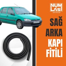Peugeot 106 Sağ Arka Kapı Fitili-A KALITE-NUMLAS-NM3751