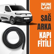 Citroen Berlingo Panelvan (2019-2025) Sağ Arka Kapı Fitili-A KALITE-NUMLAS-NM4378