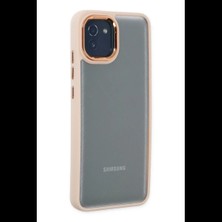 Varsoph Samsung Galaxy A03 Kılıf Dora Kapak - Pudra