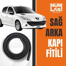 Peugeot 206+ Sağ Arka Kapı Fitili-A KALITE-NUMLAS-NM3681