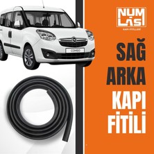 Opel Combo D (2012-2017) Sağ Arka Kapı Fitili-A KALITE-NUMLAS-NM3932