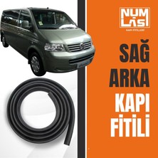 Volkwagen Caravelle T5 Sağ Arka Kapı Fitili-A KALITE-NUMLAS-NM4703