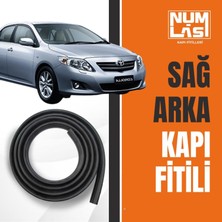 Toyota Corolla (2007-2013) Sağ Arka Kapı Fitili-A KALITE-NUMLAS-NM5811