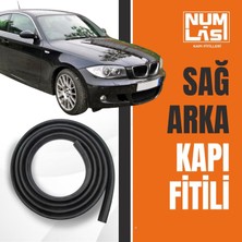 Bmw 1 Serisi E81 (2007-2012) Kadifeli Sağ Arka Kapı Fitili-A KALITE-NUMLAS-NM5109