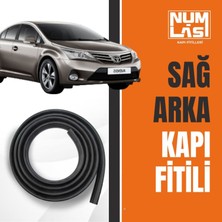 Toyota Avensis (2010-2014) Sağ Arka Kapı Fitili-A KALITE-NUMLAS-NM5635