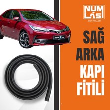 Toyota Corolla (2014-2017) Sağ Arka Kapı Fitili-A KALITE-NUMLAS-NM5800