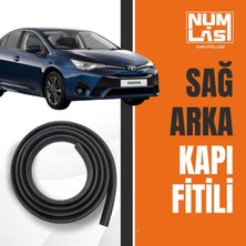 Toyota Avensis (2015-2018) Sağ Arka Kapı Fitili-A KALITE-NUMLAS-NM5613