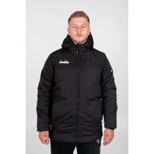 Diadora Alto Anorak Uzun Mont Siyah