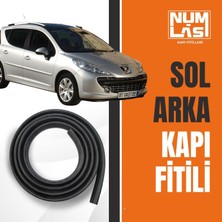 Peugeot 207 Station Wagon Sol Arka Kapı Fitili-A KALITE-NUMLAS-NM3658