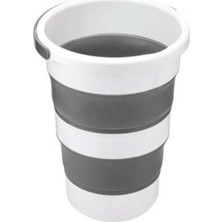 Nergis Ayarlanabilir Katlanabilir Lavabo Içi Meyve, Sebze ve Makarna Süzgeci -Pratik Katlanabilir Akordiyon Kova - 12 Litre
