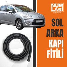 Citroen C3 (2.nesil) Sol Arka Kapı Fitili-A KALITE-NUMLAS-NM3468