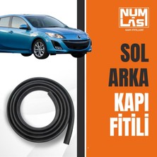 Mazda 3 Hatchback (2009-2012) Sol Arka Kapı Fitili-A KALITE-NUMLAS-NM4095