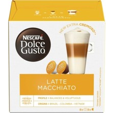 Nescafe Dolce Gusto Latte Macchıato Aroma Extra Cremoso 1 Paket Premium Tat Deneyimi