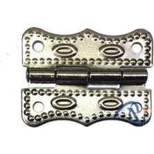 Efnaz Style Papatya Menteşe - Büyük 20X30 Mm, Nikel, 1 Adet