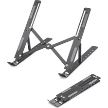 Skygo Ayarlanabilir Katlanabilir Tablet ve Laptop Standı Metal Siyah ND8031