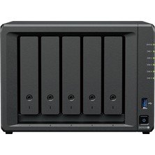 Synology DS1525 Plus Ryzen V1500B 32GB Ram- 5-Diskli Nas Server (Disksiz)