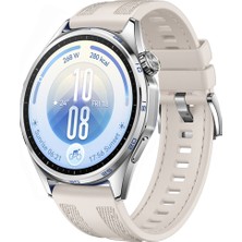 Sneezy Huawei Watch Gt7 46MM ile Uyumlu Metal Tokalı Dikiş Detaylı Şık Dokuma Silikon Kordon