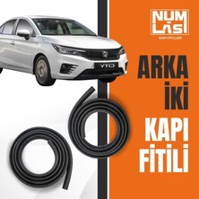 Honda City (2020-2025) Arka Iki Kapı Fitili-A KALITE-NUMLAS-NM6064