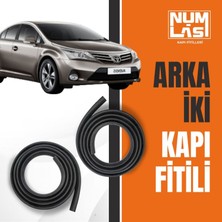 Toyota Avensis (2010-2014) Arka Iki Kapı Fitili-A KALITE-NUMLAS-NM5631