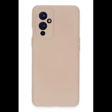 Varsoph One Plus 9 Kılıf Nano Içi Kadife Silikon - Pudra