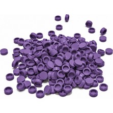 HAMMEN 1x1 Round Tile Yuvarlak Karo Parça, Medium Lavender (Lavanta) – 100 Adet