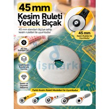 Dm Dikişmarket Kesim Ruleti 45MM Döner Rulet Yedek Bıçağı