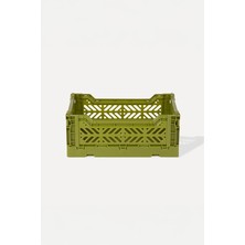 Aykasa 261710 Minibox Olive Katlanabilir Kasa