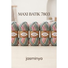 Alize 5 Adet Süperlana Maxi Batik Kalın El Örgü Ipi Renk No 7803 - El Örgü Ipi - Atkı Yelek Kazak İPI803